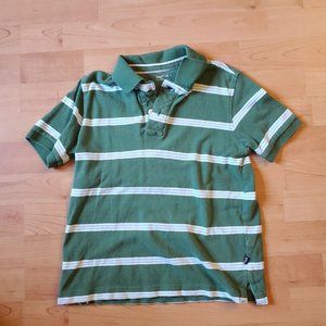 GapKids green button down shirt size 6/7